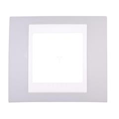 Unica Plus Ramka pojedyncza szary pozioma MGU6.002.865