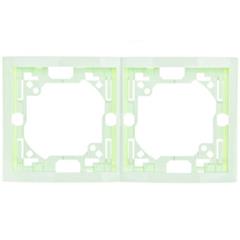 Simon Classic Ramka podwójna pionowa pistacjowa MR2P/15 WMYZ-0121xx-S012