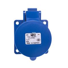 Gniazdo tablicowe 3P 32A 230V niebieskie IP44 323-6