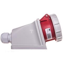 Gniazdo stałe 5P 16A 400V czerwone IP67 1152-6P 1152-6p
