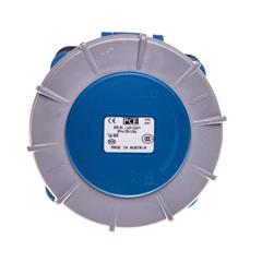 Gniazdo tablicowe 3P 63A 230V niebieskie IP67 333-6