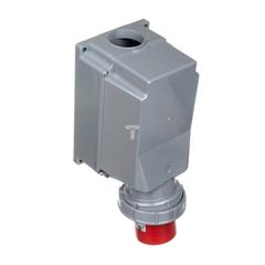 Wtyczka odbiornikowa 5P 125A 400V czerwona IP67 545-6