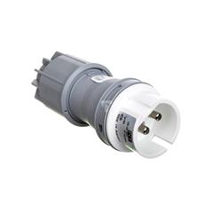 Wtyczka przenośna 16A 2P 40-50V biała IP44 082-12v
