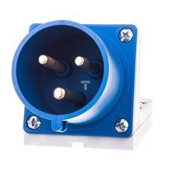 Wtyczka odbiornikowa 3P 32A 230V niebieska IP44 523-6