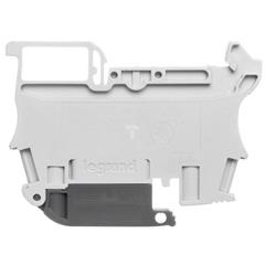 Złączka bezpiecznikowa 2,5mm2 szary 6.3A G 5x20 mm DIN 35mm 037181