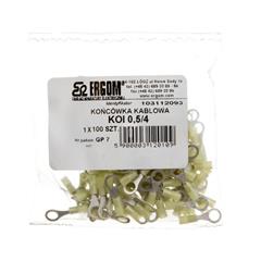 Końcówka oczkowa izolowana KOI 0,5/4 E09KO-02010100501 /100szt./