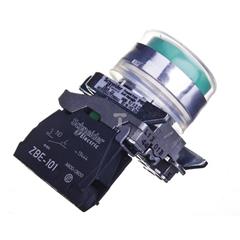 Przycisk sterowniczy 22mm zielony 1Z z samopowrotem XB4BP31EX