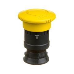 Napęd przycisku grzybkowego żółty przez obrót ZB5AS55