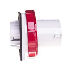 Wtyczka odbiornikowa 5P 63A 400V czerwona IP67 81883