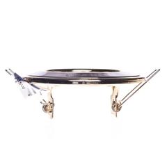 Oprawa punktowa 1x 50W GX5,3 IIkl. 12V IP20 HORN CTC-3114-SN/G satynowy nikiel/złoto 02820