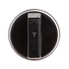 Przycisk sterowniczy 22mm czarny 2Z bez samopowrotu SP22-P.CZ-20\.