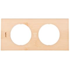 Ramka 1x mahoń drewno Poziomy i pionowy 069242