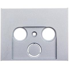 K.1 Element centralny do gniazda antenowego 2- i 3 wyjściowego aluminium mat lakierowany 12017034