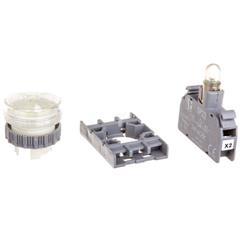 Lampka sygnalizacyjna 22mm biała 24V AC/DC SP22-LB-24-LED\AC/DC