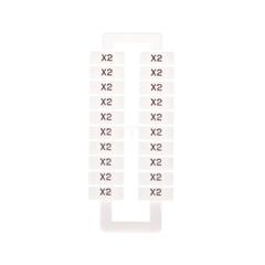 Oznacznik do złączek EURO 2,5-70mm2 /X2/ 43192 (20szt.)