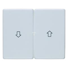 Klawisz żaluzjowy świecznikowy śnieżnobiały tworzywo 14350169