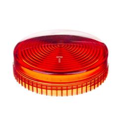 Wkładka przycisku 22mm płaska czerwona bez opisu ZB7EV04