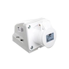 Gniazdo stałe 2P 16A 42V fioletowe IP44 182-12