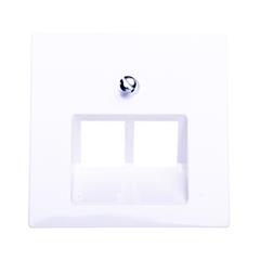 Merten M. Plytka centralna gniazda 2XRJ45 MTN296125