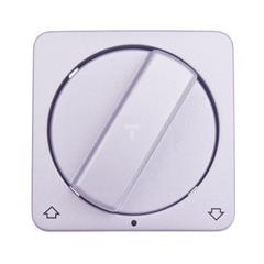 Łącznik żaluzjowy Element centralny z pokretlem aluminium 53108084