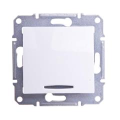 Sedna Przycisk schodowy z podświetlaniem biały SDN1520121