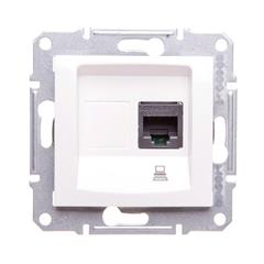 Sedna Gniazdo komputerowe kat. 6 kremowe SDN4700123