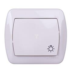 Simon Akord Przycisk /światło/ beżowy AS1/12 WMAL-480xxx-9012