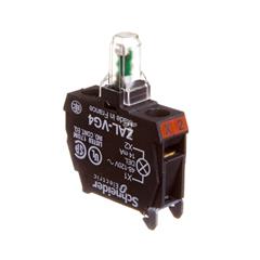 Zestaw świetlny z diodą LED czerwony 48-120V AC ZALVG4