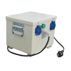 Transformator separacyjny do zasilania elektronarzędzi 1-faz 2500VA II+PE 1 GN PFM2501 230/230V 16152-9994