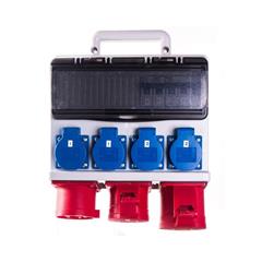 Rozdzielnica budowlana 32A/5P 16xB16, 4x2P+Z/2xB16 Dzierżonów 9004030W