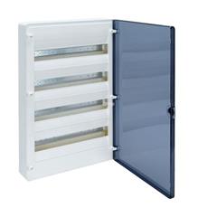 Rozdzielnica modułowa 4x12 natynkowa IP40 Golf (drzwi transparentne) VS412TD