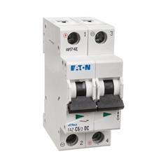 Wyłącznik nadprądowy 2P C 6A 15kA DC FAZ C6/2-DC 279137