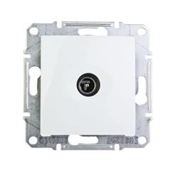 Sedna Gniazdo antenowe biały TV koncowe SDN3201621