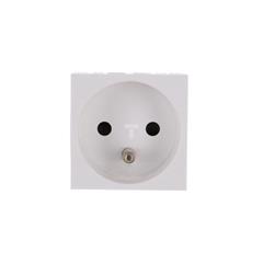MOSAIC Gniazdo pojedyncze z/u antybakteryjne 16A IP20 antybakteryjne białe 078701