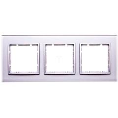 B.7 Ramka 3x aluminium szkło B.7 GLAS ramka szklana 3- krot.aluminium 10136414
