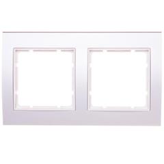 Integro flow Ramka biały podwójna 10123904