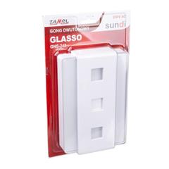 Gong dwutonowy GLASSO 230V biały GNS-248-BIA SUN10000115