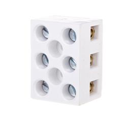 Listwa zaciskowa 3-torowa 4 mm2 biała LTE 3-4.0 25323406