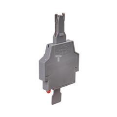 Wtyk bezpiecznikowy szary 6.3A G 5x20mm 281-512/281-501