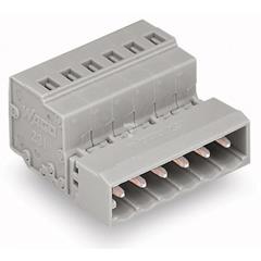 Wtyk MCS-MIDI Classic 4-biegunowy szary raster 5mm 231-604 