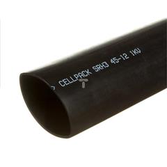 Rura termokurczliwa 45mm 12mm 1000mm czarna SRH3/45-12/1000mm/B 127510 /1m/