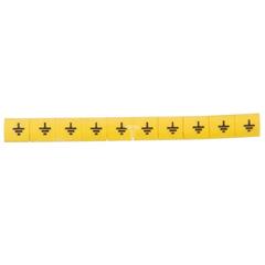 Oznacznik do złączek EZ-6/UZ żółty R34RR-02050105600 /100szt./