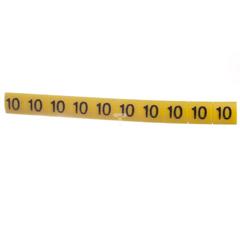 Oznacznik do złączek EZ-6/10 żółty R34RR-02050101200 /100szt./