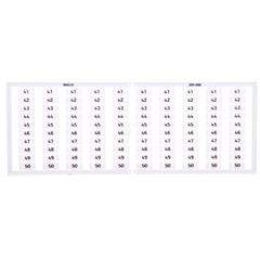 Ramka z oznacznikami 10x 41-50 209-606 /5szt./