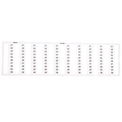 Oznaczniki WMB 10x 21-30 793-604 /5szt./