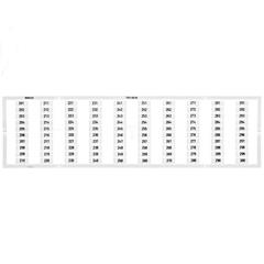 Oznaczniki WMB 1x 201-300 793-5610 /5szt./