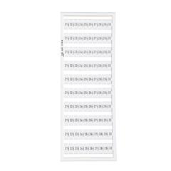 Ramka z oznacznikami 10x 21-30 209-504 /5szt./