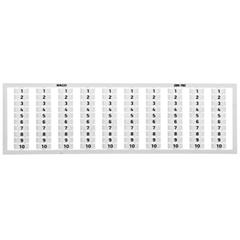 Ramka z oznacznikami 10x 1-10 209-702 /5szt./
