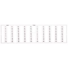 Oznaczniki WMB 2x 1-50 793-666 /5szt./