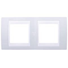 Unica Plus Ramka podwójna pozioma zieleń brylantowa MGU6.004.870